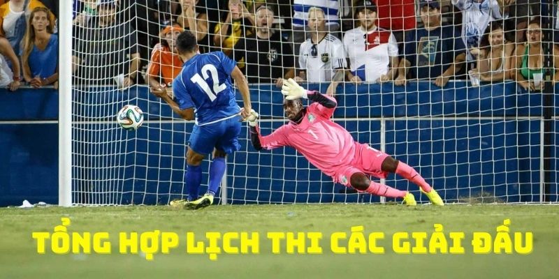 Tổng hợp các giải đấu lớn trong lịch thi đấu